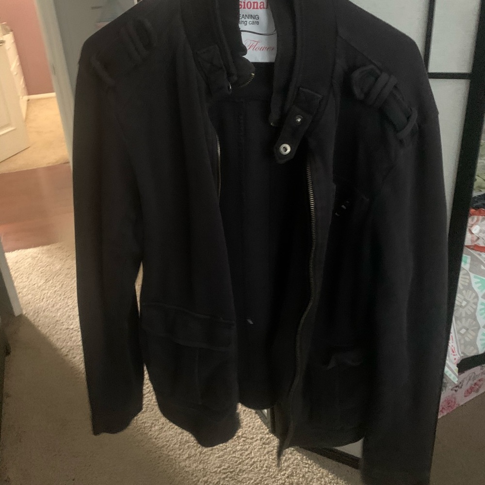 Black coat